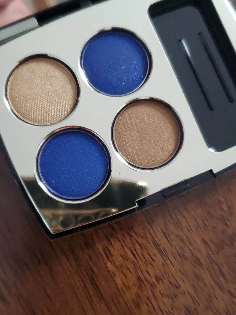 Lancôme Eyeshadow Quartet - Navy Blue & Champagne Browns